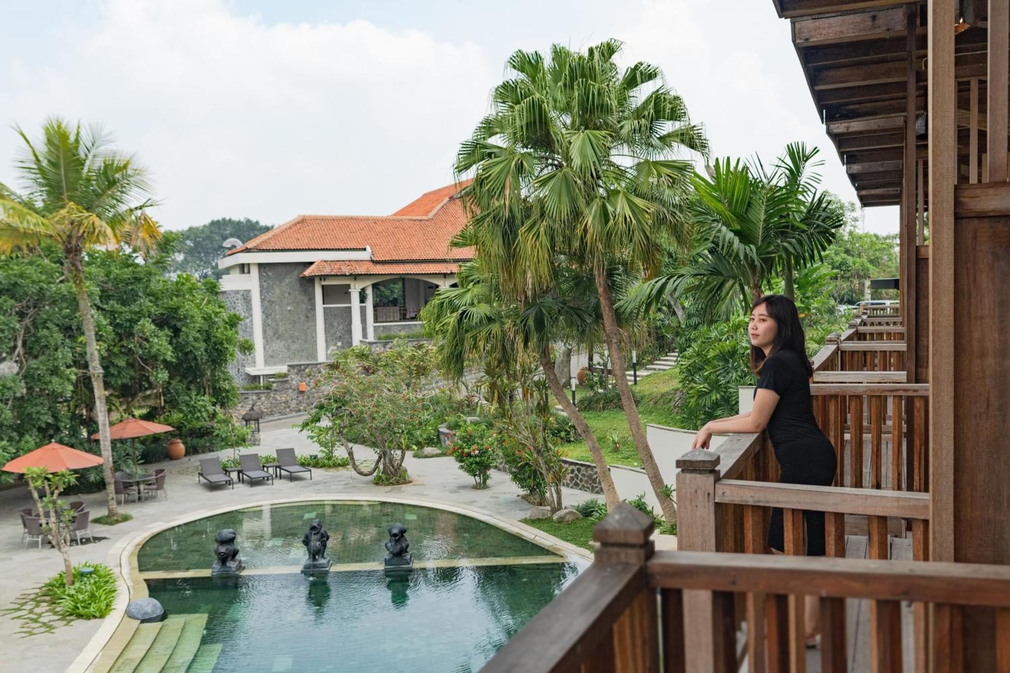 Novus Giri Resort & Spa Puncak Eksteriør billede